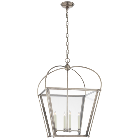 Люстра Plantation Medium Square Lantern CHC 3439AN-CG