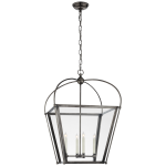 Люстра Plantation Medium Square Lantern CHC 3439BZ-CG
