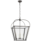 Люстра Plantation Medium Square Lantern CHC 3439BZ-CG