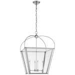 Люстра Plantation Medium Square Lantern CHC 3439PN-CG