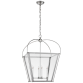 Люстра Plantation Medium Square Lantern CHC 3439PN-CG