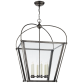 Люстра Plantation Large Square Lantern CHC 3440BZ-CG