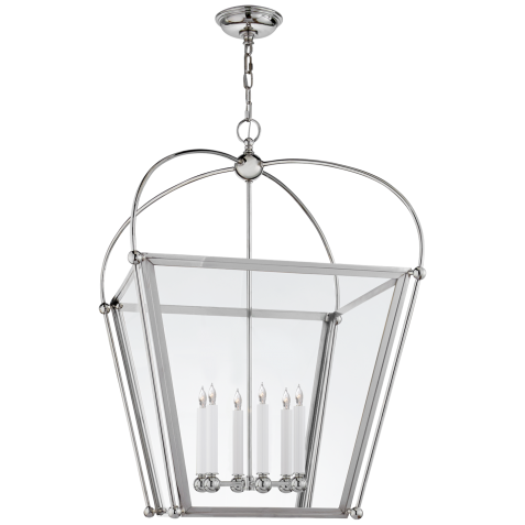 Люстра Plantation Large Square Lantern CHC 3440PN-CG