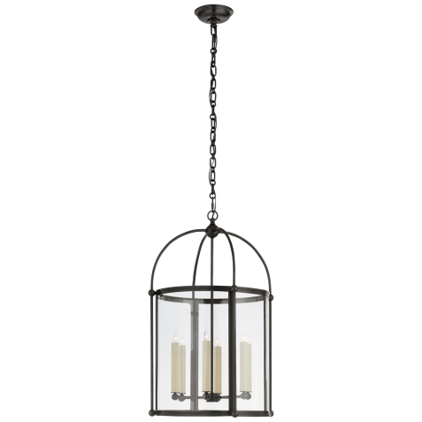 Люстра Plantation Medium Round Lantern CHC 3451BZ-CG