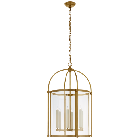 Люстра Plantation Large Round Lantern CHC 3452AB-CG