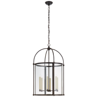 Люстра Plantation Large Round Lantern CHC 3452BZ-CG