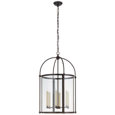 Люстра Plantation Large Round Lantern CHC 3452BZ-CG