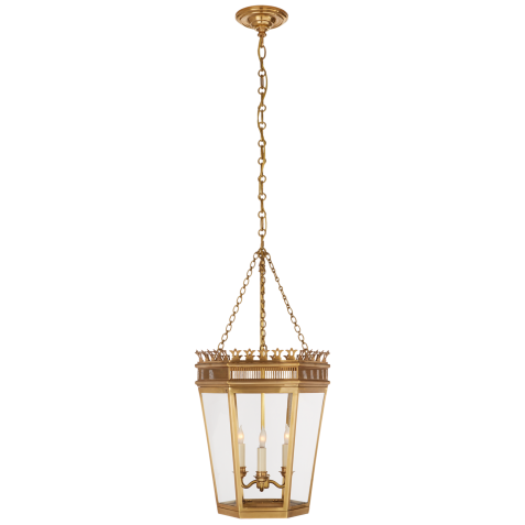 Люстра Warwick Medium Lantern CHC 3568AB-CG