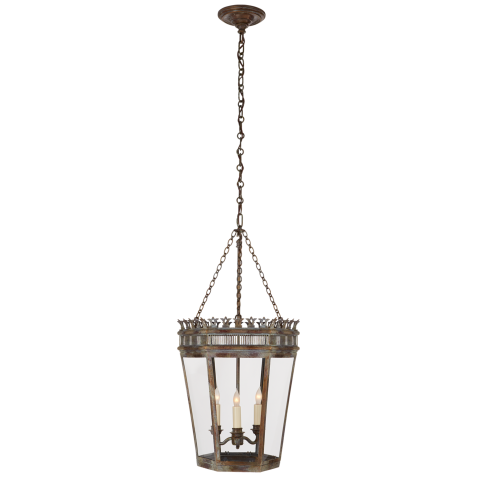 Люстра Warwick Medium Lantern CHC 3568WVG-CG