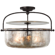 Люстра Lorford Medium Semi-Flush Lantern CHC 4270AI-MG