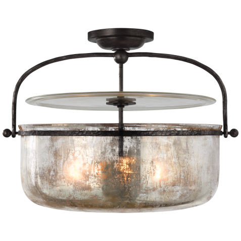 Люстра Lorford Medium Semi-Flush Lantern CHC 4270AI-MG