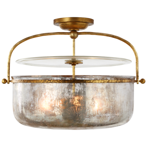 Люстра Lorford Medium Semi-Flush Lantern CHC 4270GI-MG