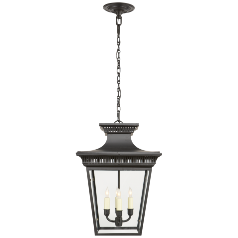 Люстра Elsinore Medium Hanging Lantern CHC 5050BLK