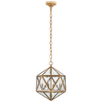 Люстра Zeno Medium 18 Facet Hedron Lantern CHC 5201GI-AM