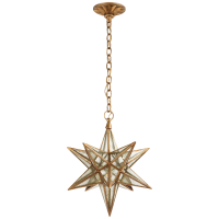 Люстра Moravian Medium Star Lantern CHC 5211GI-AM