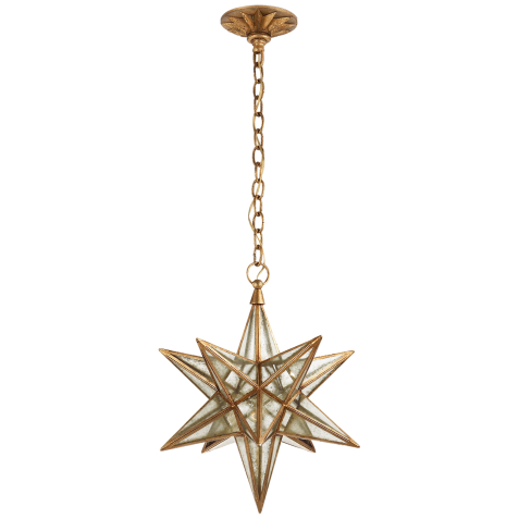 Люстра Moravian Medium Star Lantern CHC 5211GI-AM