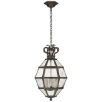 Люстра Venezia Medium Faceted Scroll-Top Lantern CHC 5262AI-AM