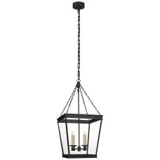Люстра Launceton Medium Square Lantern CHC 5611BZ-CG