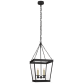 Люстра Launceton Medium Square Lantern CHC 5611BZ-CG