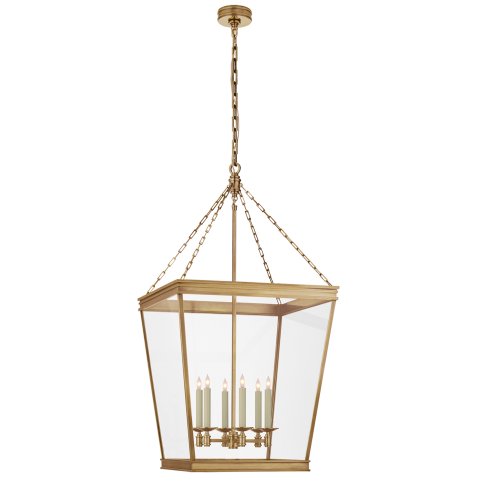 Люстра Launceton Large Square Lantern CHC 5612AB-CG