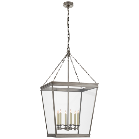 Люстра Launceton Large Square Lantern CHC 5612AN-CG