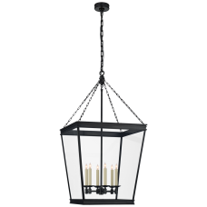 Люстра Launceton Large Square Lantern CHC 5612BZ-CG