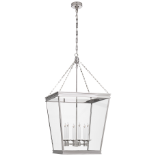 Люстра Launceton Large Square Lantern CHC 5612PN-CG