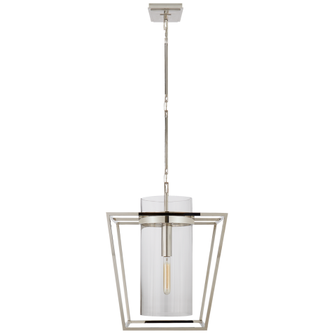 Люстра Presidio Small Lantern S 5167PN-CG