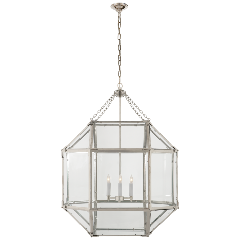 Люстра Morris Large Lantern SK 5010PN-CG