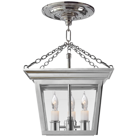 Люстра Cornice Semi-Flush Lantern SL 5870PN