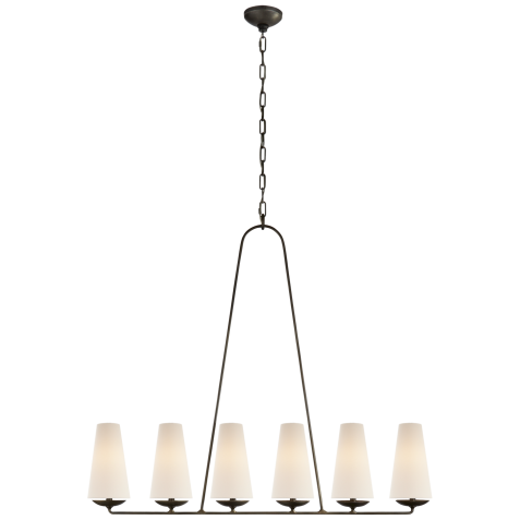 Люстра Fontaine Linear Chandelier ARN 5201AI-L