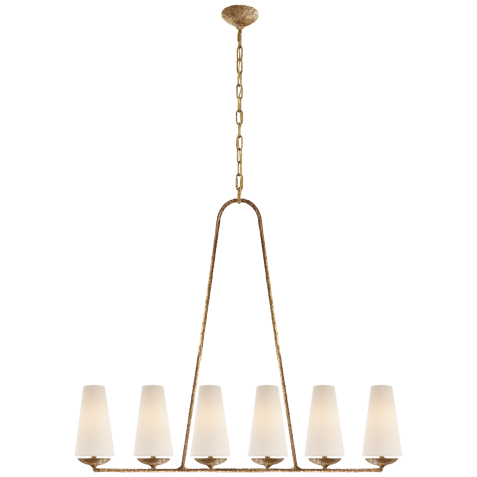 Люстра Fontaine Linear Chandelier ARN 5201GP-L