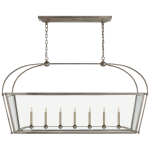Люстра Plantation Large Linear Pendant CHC 5438AN-CG