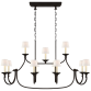 Люстра Flemish Large Linear Pendant CHC 5495AI-L