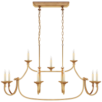 Люстра Flemish Large Linear Pendant CHC 5495GI