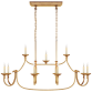 Люстра Flemish Large Linear Pendant CHC 5495GI