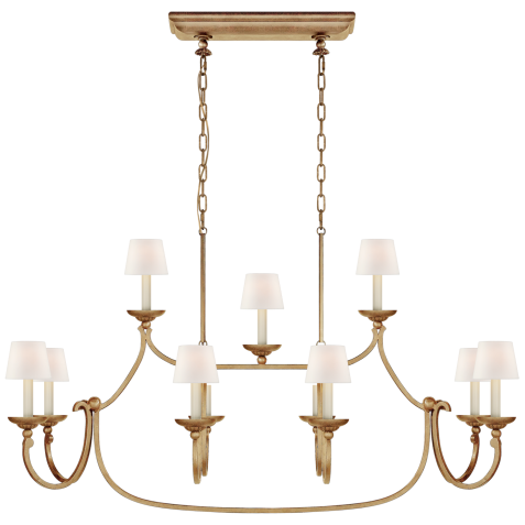 Люстра Flemish Large Linear Pendant CHC 5495GI-L