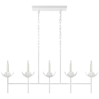 Люстра Illana Large Linear Chandelier JN 5630PW