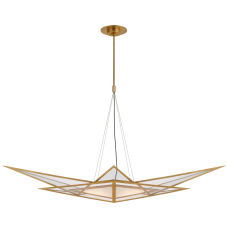 Люстра Ori Medium Linear Chandelier KW 5650AB-CLG