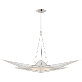 Люстра Ori Medium Linear Chandelier KW 5650PN-CLG