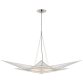 Люстра Ori Medium Linear Chandelier KW 5650PN-CLG