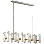 Люстра Malik Large Linear Chandelier S 5915PN-CG