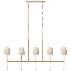 Люстра Camille Medium Linear Chandelier SK 5055HAB-NP