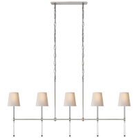 Люстра Camille Medium Linear Chandelier SK 5055PN-NP