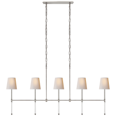 Люстра Camille Medium Linear Chandelier SK 5055PN-NP