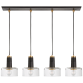 Люстра Iris Quatro Linear Pendant TOB 5705BZ/HAB-CG