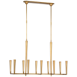 Люстра Galahad Large Linear Chandelier TOB 5715HAB