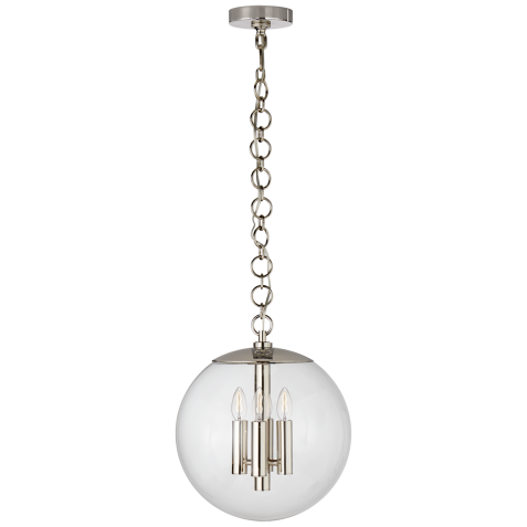 Люстра Turenne Medium Globe Pendant ARN 5255PN-CG