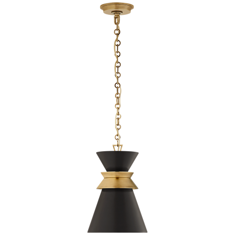Люстра Alborg Small Stacked Pendant CHC 5240AB-BLK