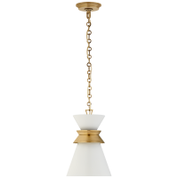 Люстра Alborg Small Stacked Pendant CHC 5240AB-WHT